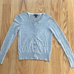 Primark Light Grey Button Down Long Sleeve Top